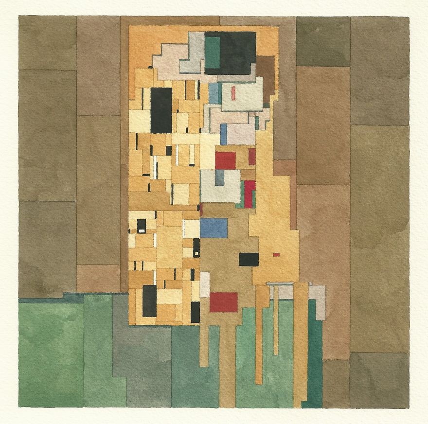 8-битные картины Адама Листера восьмибитная, искусство, картина