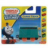 Грузовой прицеп Thomas&Friends зеленый с оранжевыми колесами