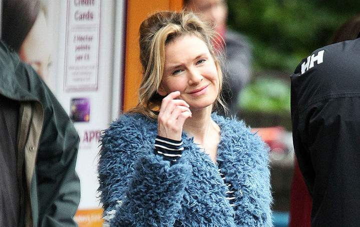 Кадр со съемочной площадки фильма «Ребенок Бриджит Джонс» 