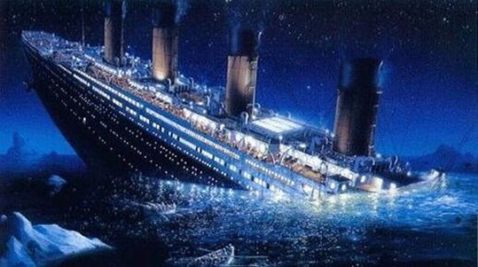 10 «Титаник» был настолько огромен, что тонул целых 2 часа 40 минут. интересно, кораблекрушение, титаник