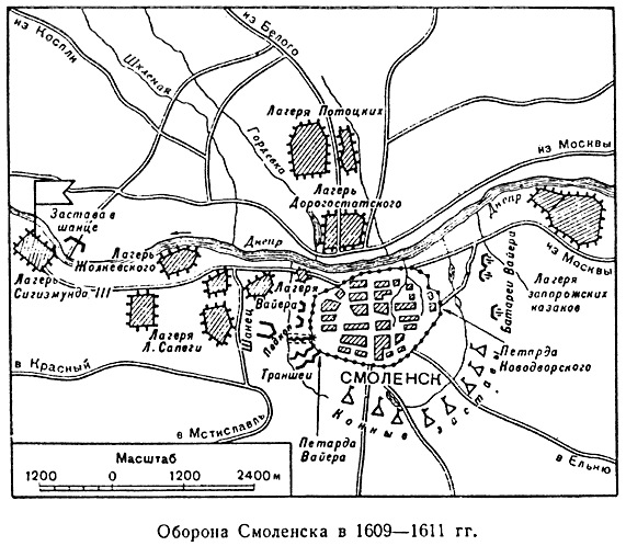 Героическая оборона Смоленска 1609 - 1611 г.г.