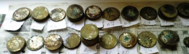 клад, монеты, находка