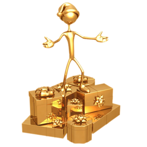 Gold Man(Золотые человечки, фигурки)