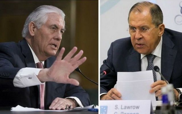 Лавров и Тиллерсон обсудили выполнение Минских соглашений