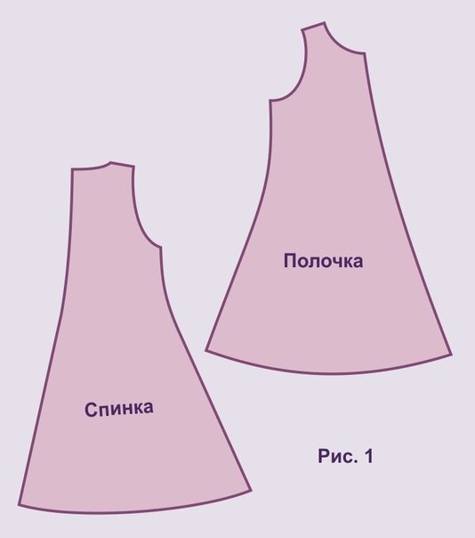 Платье (туника) «колокол» Платье (туника) «колокол»