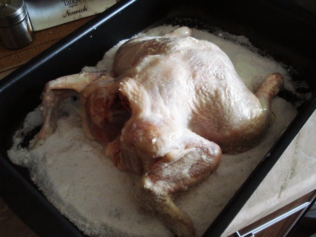 Фото к рецепту: Курица запеченная в духовке
