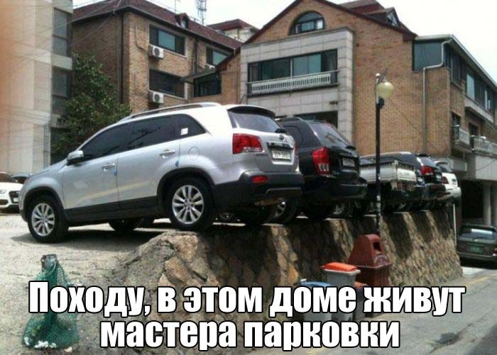 Я паркуюсь как ... Ну вот как такое возможно?