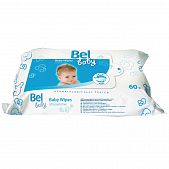 Влажные салфетки для чувствительной кожи Paul Hartmann Bel Baby wipes, 60