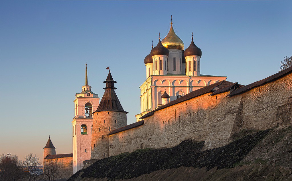 Псков - один из старейших и красивейших городов России псков, россия, фотография