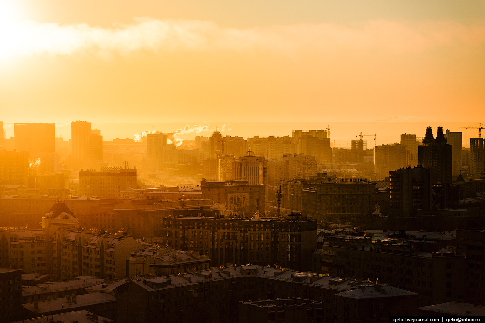 Фото Новосибирска. Зима 2016