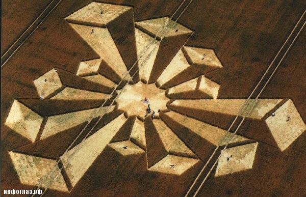 Загадочные круги на полях – 60 интересных фотографий
