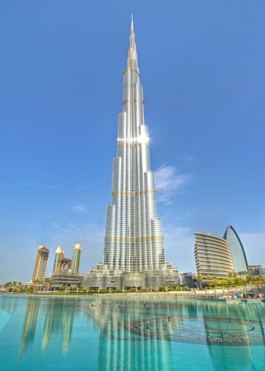 Бурдж-Халифа - cамое высокое когда-либо существовавшее сооружение в мире. Его высота - 828 метра. (Colin Capelle)