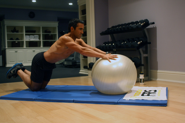 швейцарский мяч для пресса