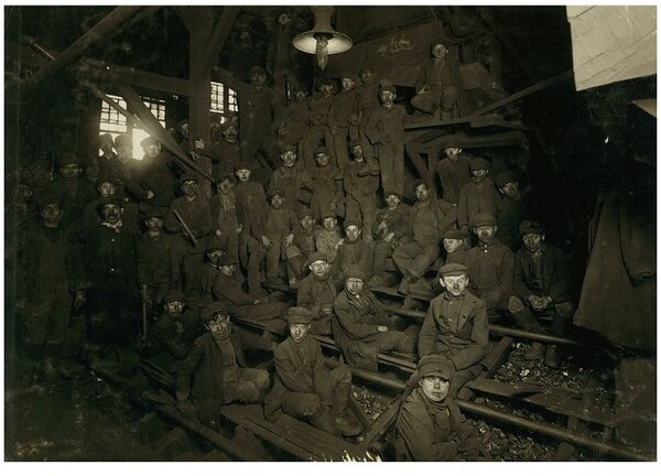 Детский труд в США. Фотограф Льюис Хайн (Lewis Hine)