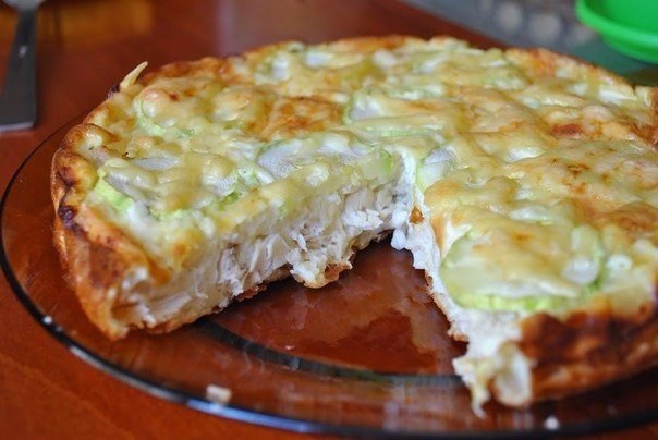 Лёгкий куриный пирог Лёгкий куриный пирог