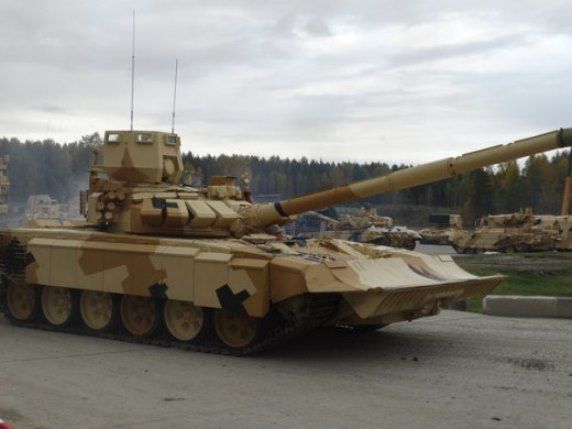 СМИ: переброшенные в Сирию Т-90А нуждаются в улучшении
