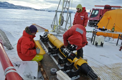 Робот Icefin в Антарктике