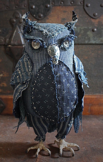 denim owl