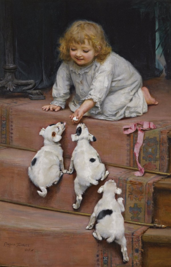 художник Arthur John Elsley-07
