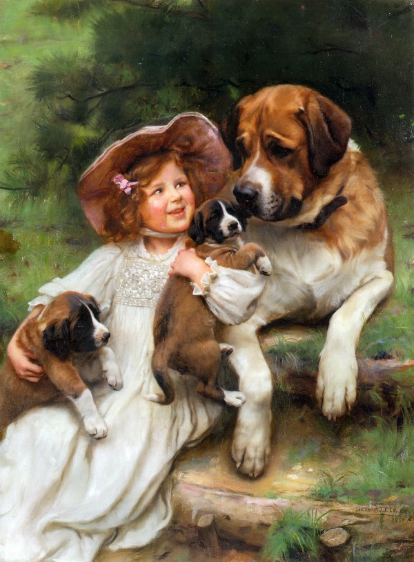 художник Arthur John Elsley-01
