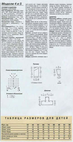 Пуловер и шапочка