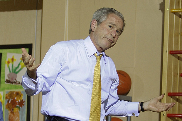 Как Джордж Буш-младший поймал удачу 