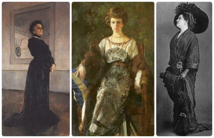 Мария Ермолова, Евфимия Носова и Ольга Книппер-Чехова