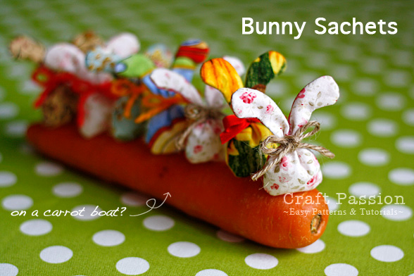 Кролик пакетики на морковь лодке