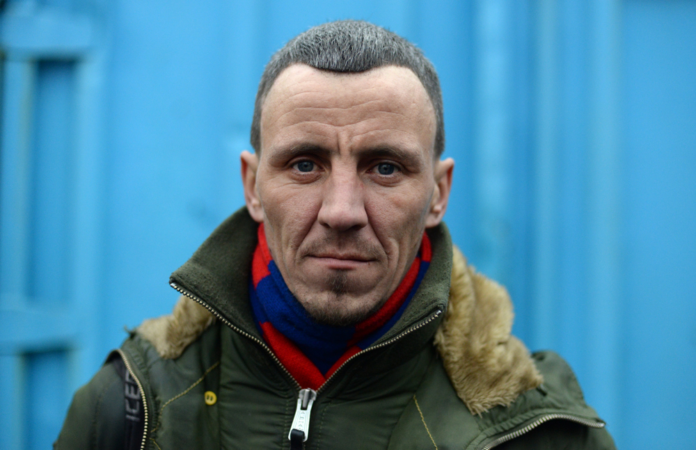 Питерские бездомные до и после стрижки Питерские бездомные до и после стрижки