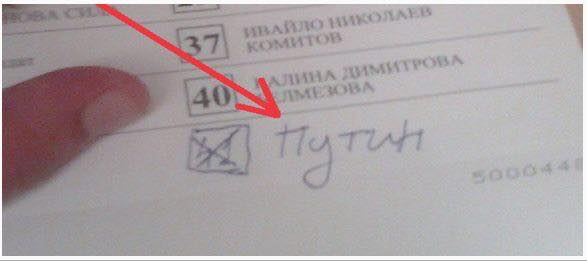 «Живи, Новороссия!»: что пишут на бюллетенях для голосования на Украине.