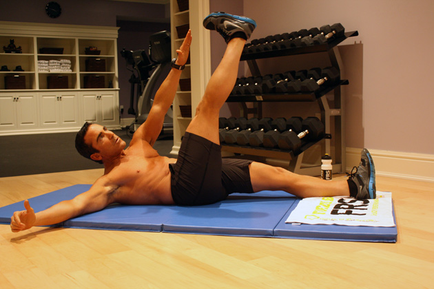 перекрестное скручивание для пресса