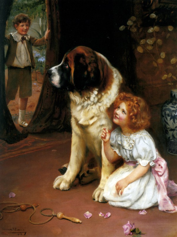 художник Arthur John Elsley-05