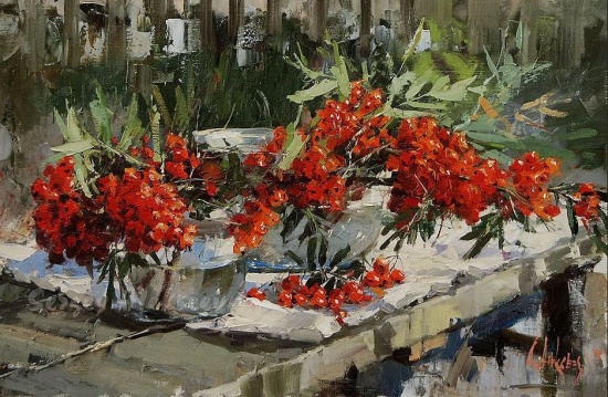 Художник Сергей Алексеев. Завораживающая акварель