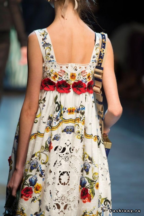 Dolce & Gabbana Весна-Лето 2016 - красота в деталях Dolce & Gabbana Весна-Лето 2016 - красота в деталях