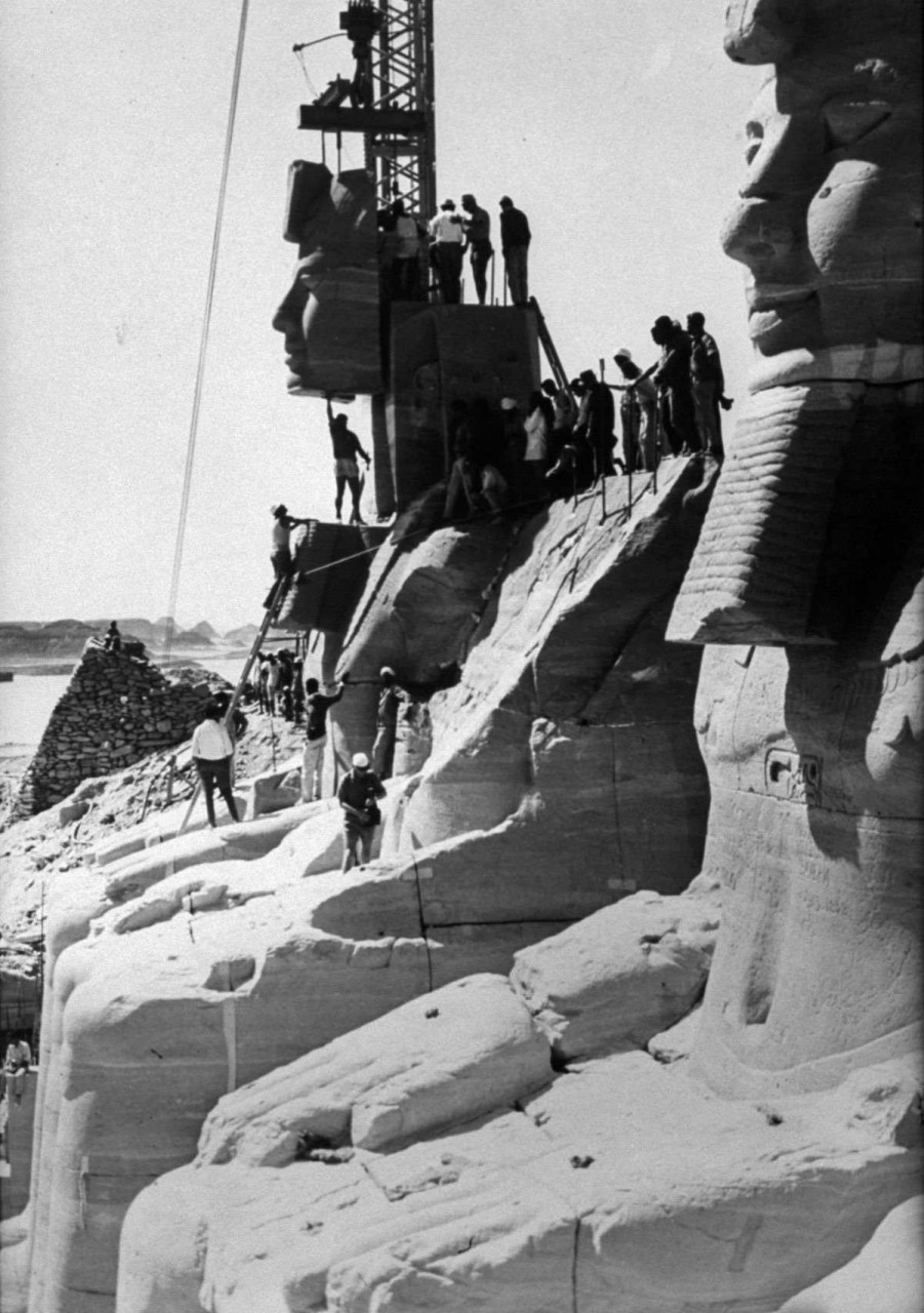 Спасая Рамсеса II: Как переносились древнеегипетские храмы в связи со строительством Асуанской плотины (фото)