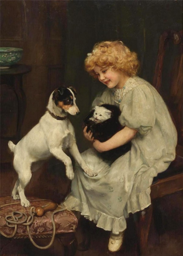 художник Arthur John Elsley-13