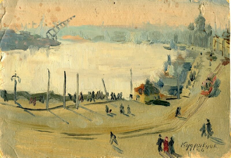 Нарисованный Петербург город, живопись, искусство, картины, питер, санкт-петербург, художник, эстетика