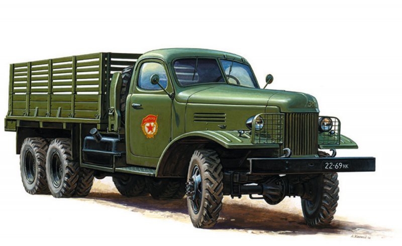 ЗИС-151 - король бездорожья авто, зис, зис-151, советский автопром