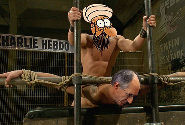 "Ты этого хотел, Шарли": МК ответил карикатурой об изнасиловании главреда Charlie Hebdo "Ты этого хотел, Шарли": МК ответил карикатурой об изнасиловании главреда Charlie Hebdo