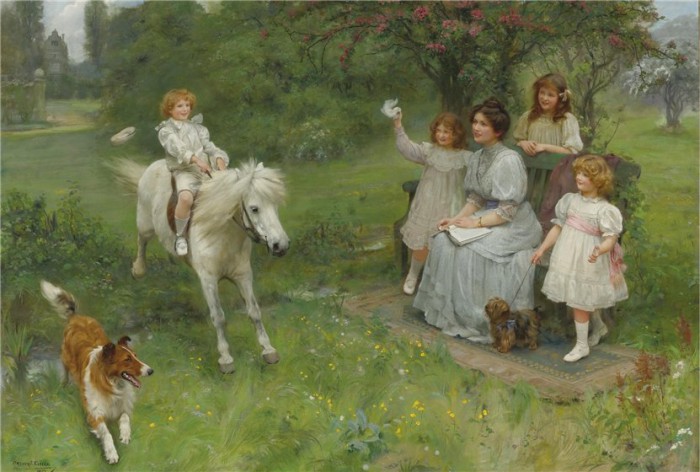 художник Arthur John Elsley-14