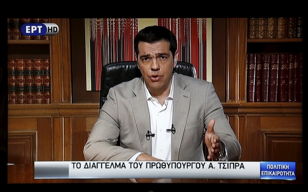 Ципрас рассказал о референдуме и его последствиях Ципрас рассказал о референдуме и его последствиях