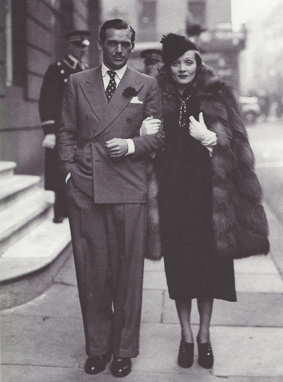 1935. Дуглас Фэрбенкс-младший и Марлен Дитрих