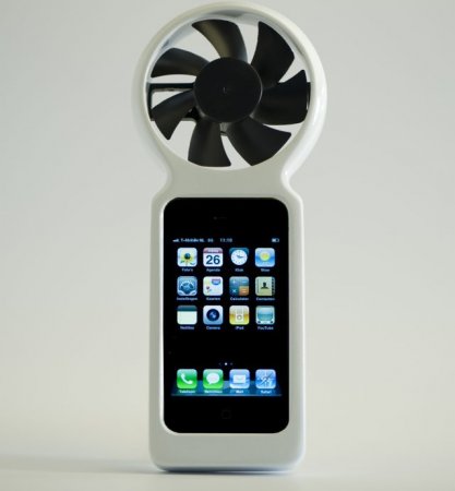 ветряной электрогенератор для iPhone