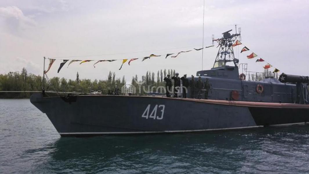 Военно-морской парад в Киргизии киргизия, парад Победы.