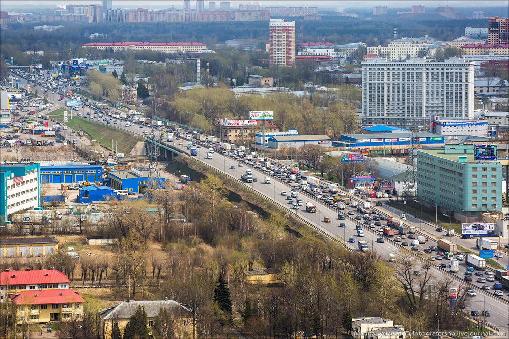 Пробки на МКАД 29.04.2015