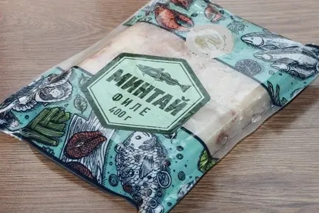 Фото: Минтай с зажаркой под соусом: шаг 1 Минтай с зажаркой под соусом: шаг 1