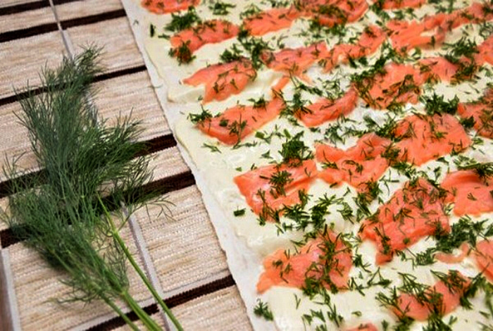 Рыба в лаваше. 13 вкусных и неизбитых закусок в лаваш