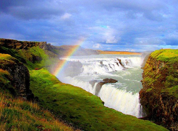 8 Водопад Галлфосс, Исландия водопад, красивые места, природа, самые красивые водопады