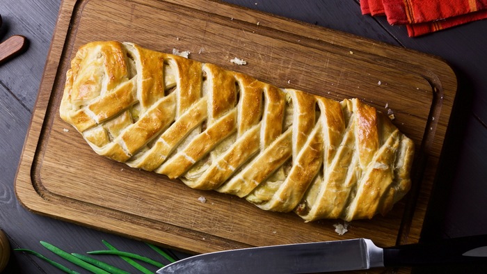 Пирог из пюре и фарша Пирог, Выпечка, Пирог с мясом, Рецепт, Видео рецепт, Видео, Еда