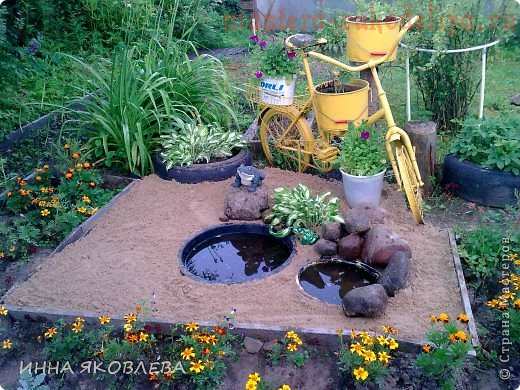 Супер бюджетный водоём на даче своими руками